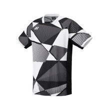 Yonex Badminton T-shirt Crew Neck Tournament (official shirt of the national team) 2025 black men's